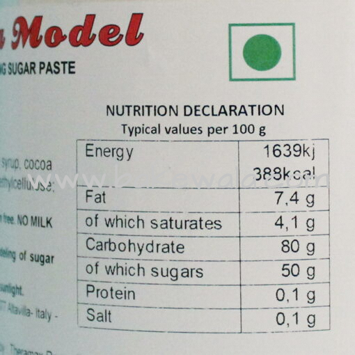 Saracino Modelling Sugar Paste - Skin Tone - 1 Kg