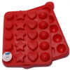 Silicon Cake Pop Mould - 20 Cake Pops - Assorted Shapes