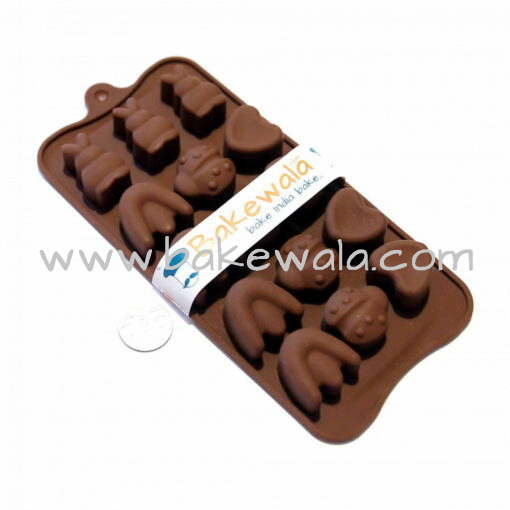 Silicon Chocolate Mould - Assorted