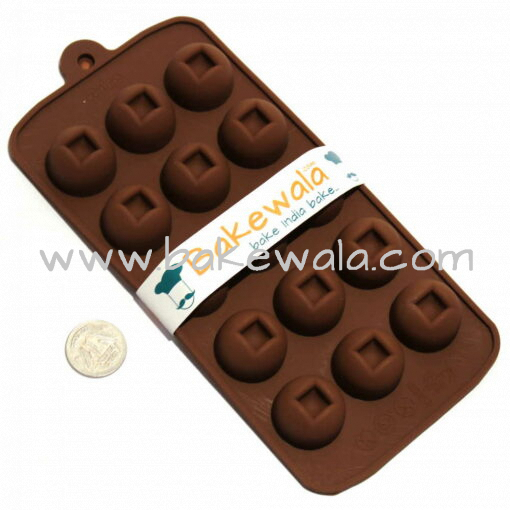 Silicon Chocolate Mould - Chocolate Fantasy - Round