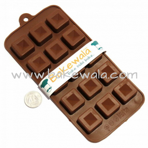 Silicon Chocolate Mould - Chocolate Squares