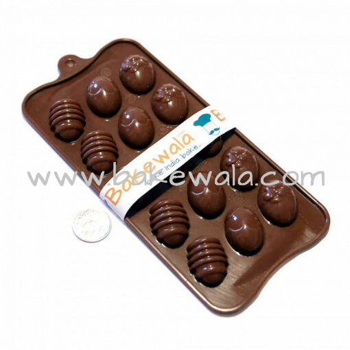 Silicon Chocolate Mould - Easter Eggs