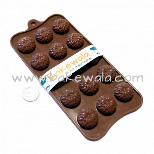 Silicon Chocolate Mould - Floral