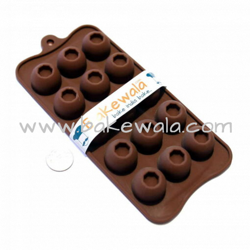 Silicon Chocolate Mould - Round Chocolate