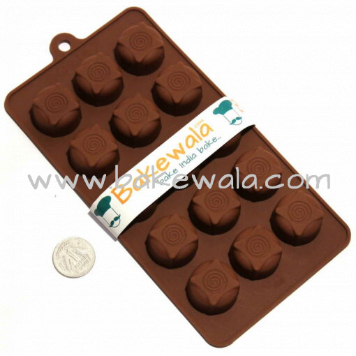 Silicon Chocolate Mould - Spiral