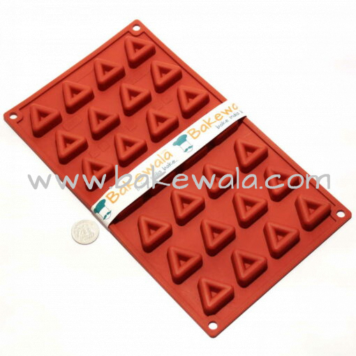 Silicon Chocolate Mould -Triangle