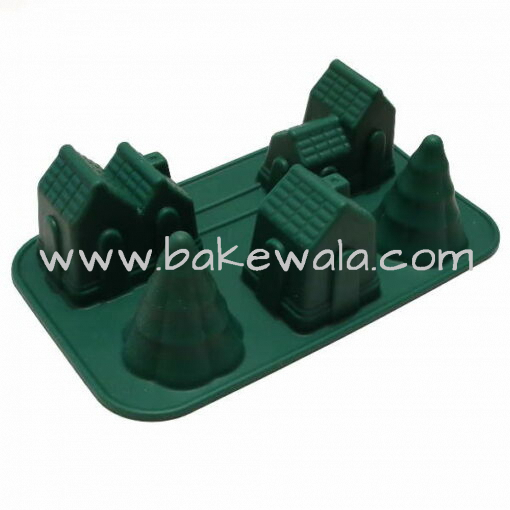 Silicone Cake Mould - House