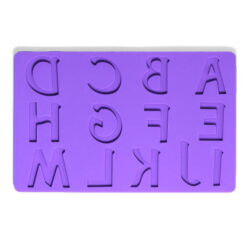 Silicone Fondant Mould - Alphabet