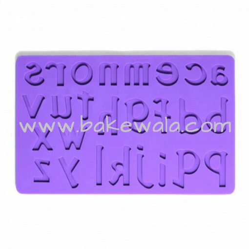 Silicone Fondant Mould - Alphabet