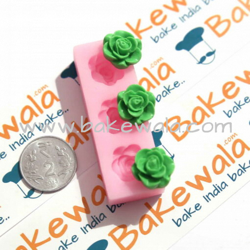 Silicone Mould - 3 Roses