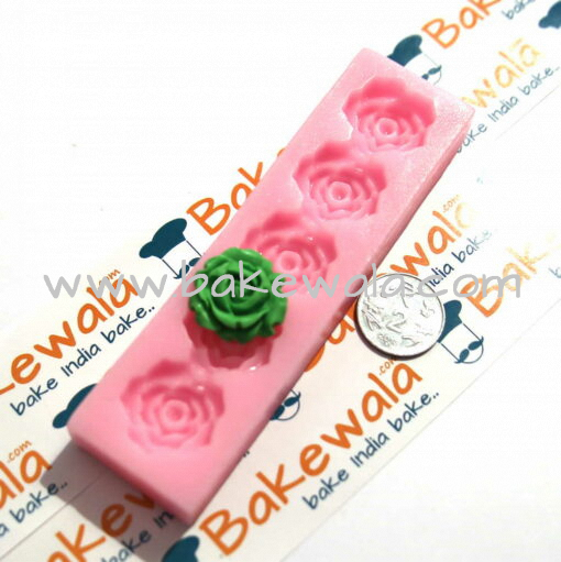 Silicone Mould - 5 Roses