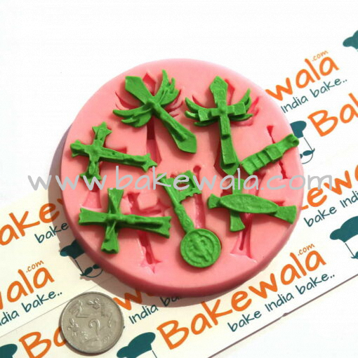 Silicone Mould - Christian Symbols - Cross