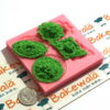 Silicone Mould - Detailed Floral pattern