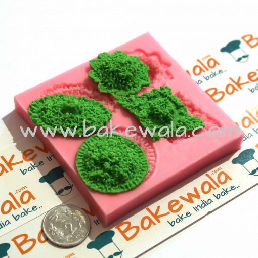 Silicone Mould - Detailed Floral pattern