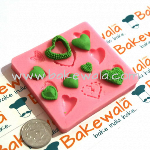 Silicone Mould - Heart designs