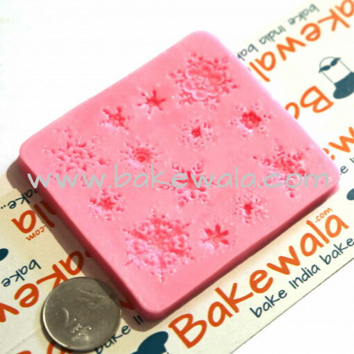 Silicone Mould - Snowflakes - Frozen