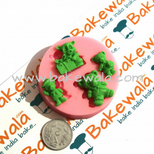 Silicone Mould - Teddy Bear