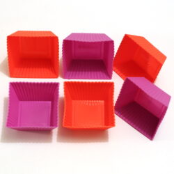 Silicone Square Brownie Mould - 6 cups