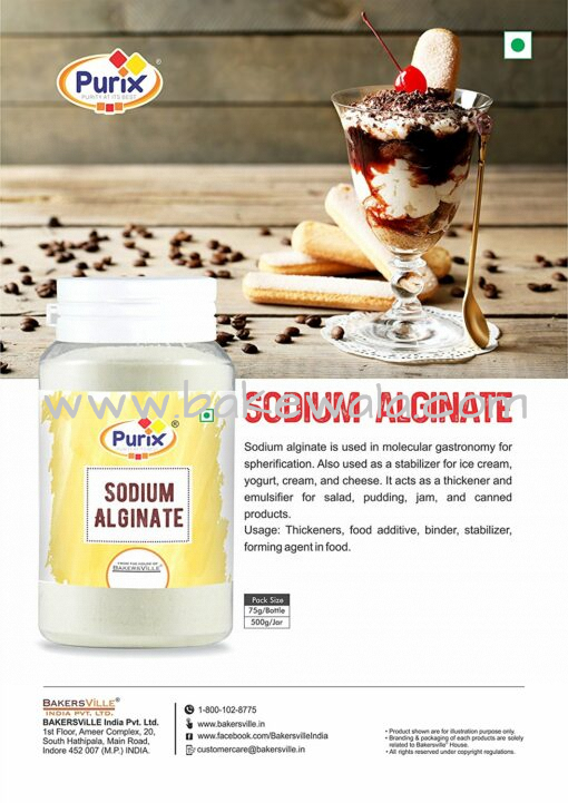 Purix Sodium Alginate -75g