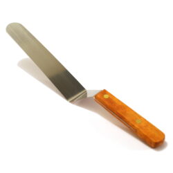 Spatula or Palette Knife-Angled 8 inches Wooden Handle