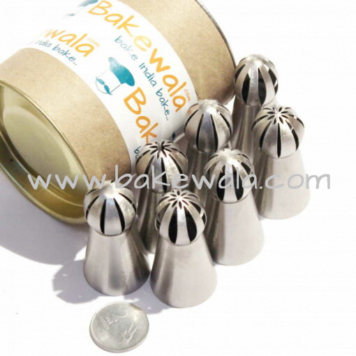 Balloon Tip Russian Nozzles - 7 pieces