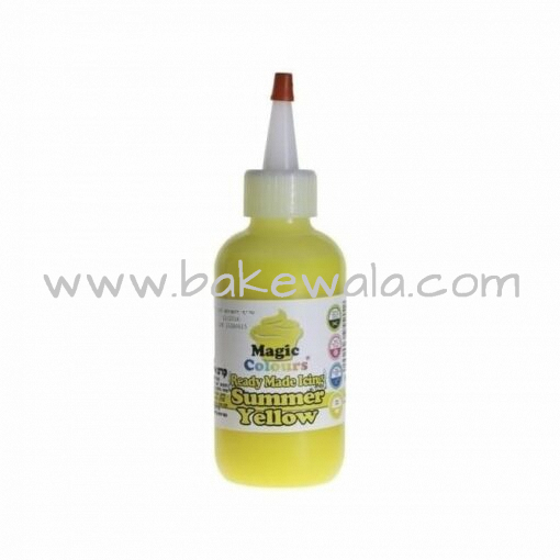 Magic Colours - Ready Made Icing - Summer Yellow-165g