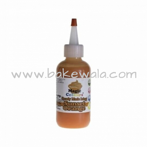 Magic Colours - Ready Made Icing - Sunset Orange-165g