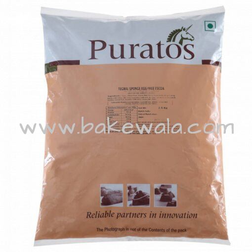 Puratos - Tegral Sponge Egg Free Cake Mix - Cocoa - 2.5kg