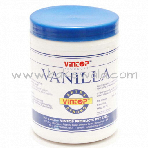 Vanilla Flavor Powder - Extra Strong - 500 gms - Vintop