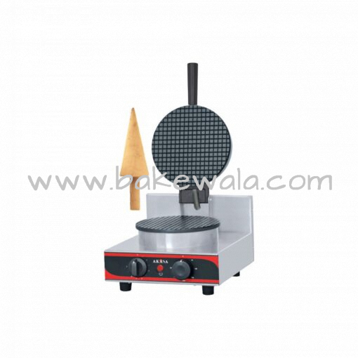 Waffle Cone Maker - 7 inch Circular - Cone Shape - WCM7