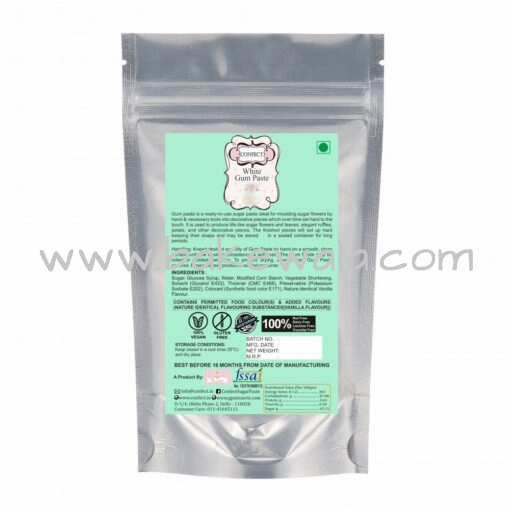 Confect Gum Paste - White - 250g