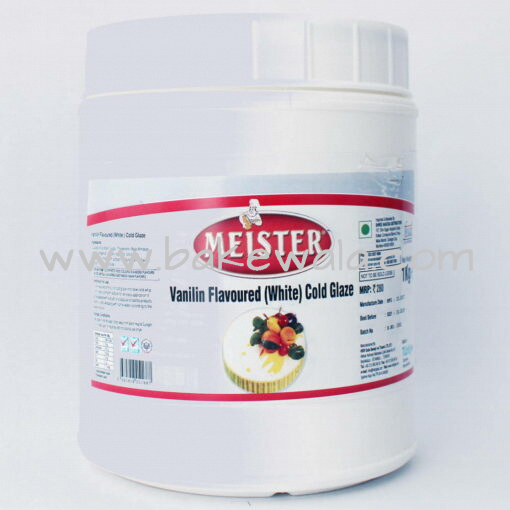 Meister Cold Glaze - Vanilla Flavour - 1kg