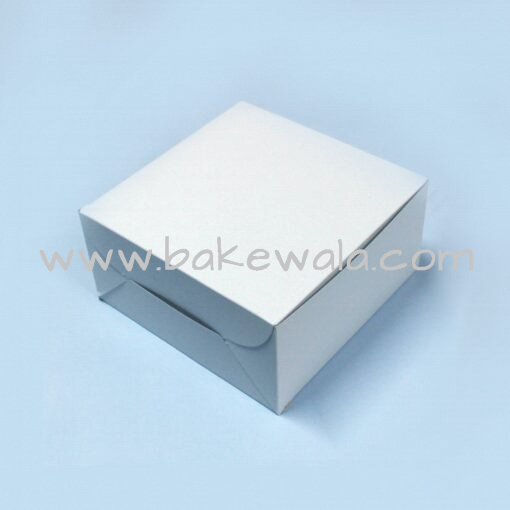 Cake Box - Premium White - 8'' X 8" X 5"