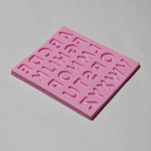 Silicone Fondant Mould - Alphabet