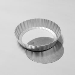 Aluminium Pie Mould with Loose Bottom - 6"