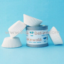 Cupcake Paper Liners - White - 10.5cm - 100 pcs