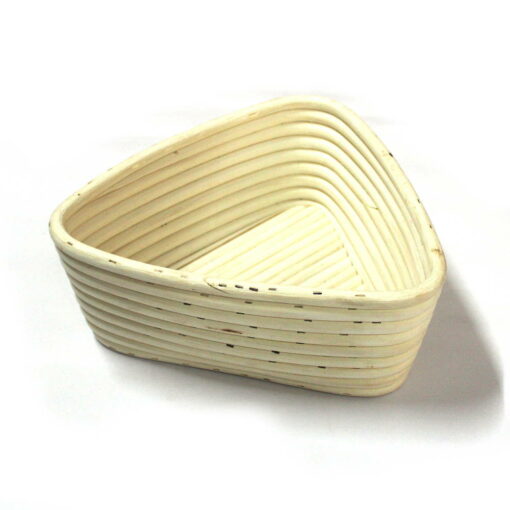 Bread Proofing Basket - Round Banneton Rattan - Triangle - 9 Inches