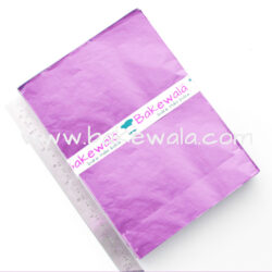 Chocolate Foil Wrapper - Large Size - Plain - Lavender - 200 pcs